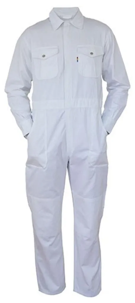 Carson Classic Workwear LT5942 Combinaison Homme 100 cm Blanche