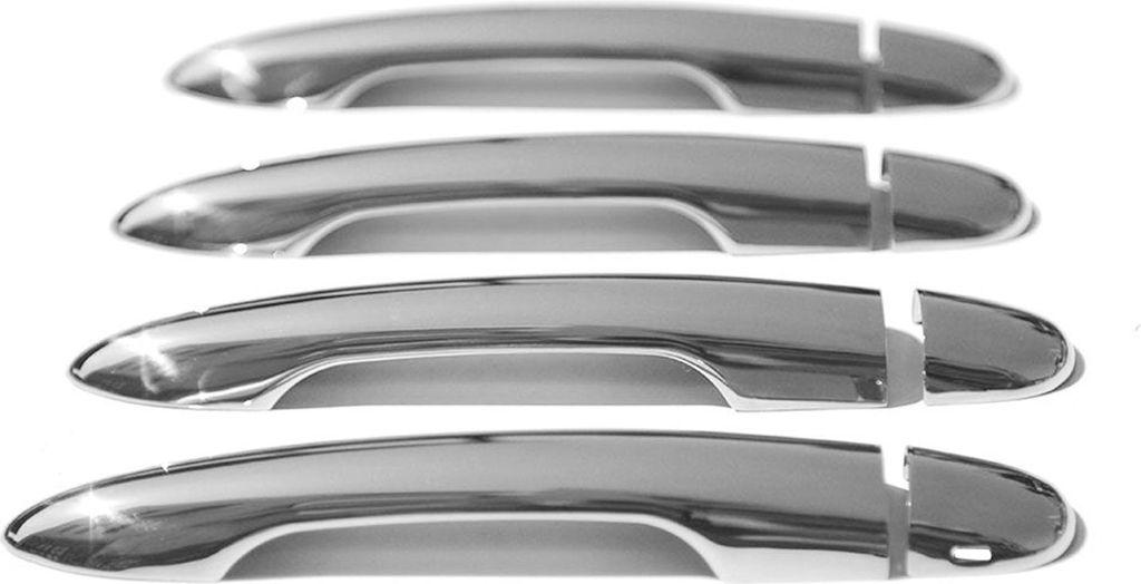 Türgriff Blende Türgriffkappen für Renault Laguna 2007-2015 4-Tür Edelstahl 8x