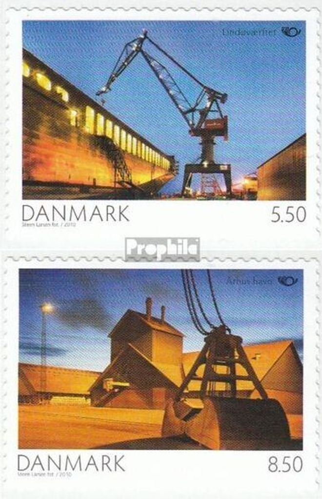 Briefmarken Dänemark 2010 Mi 1573-1574 (kompl.Ausg.) FDC NORDEN