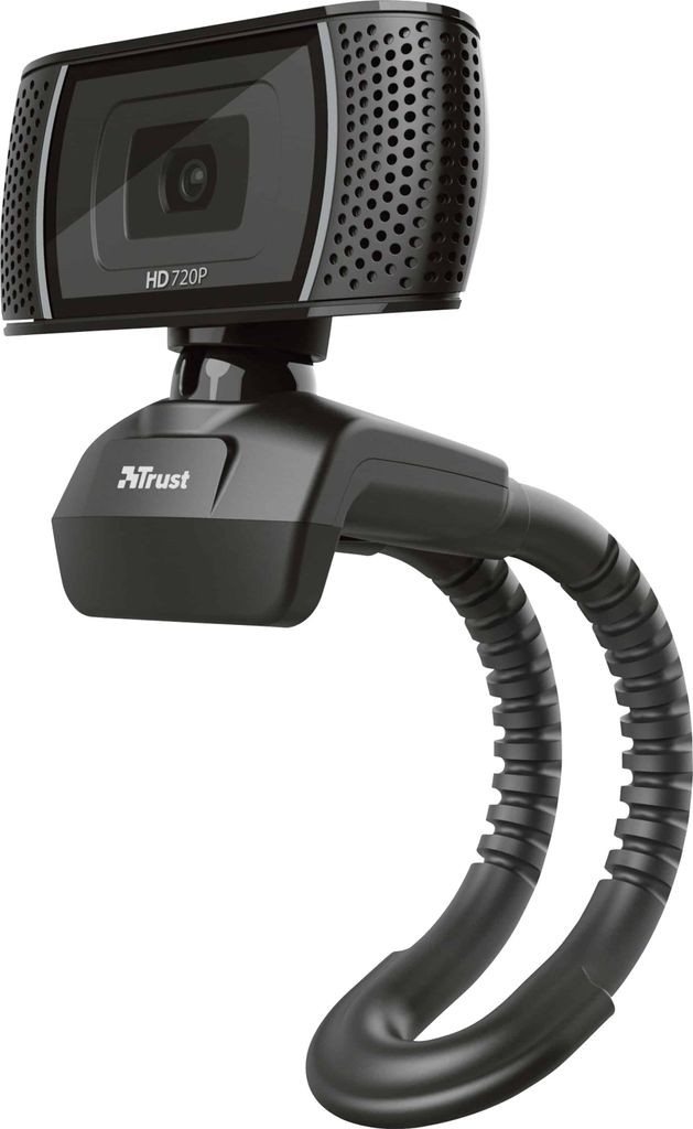 Trust Trino HD Video Webcam - 8 MP - 720p - USB - Schwarz - Obrázok produktu 