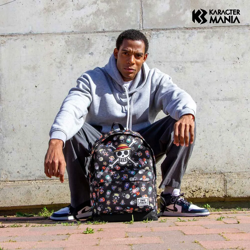 Sac à Dos One Piece Ergonomique Karactermania Gris contre le Mal de Dos - 2