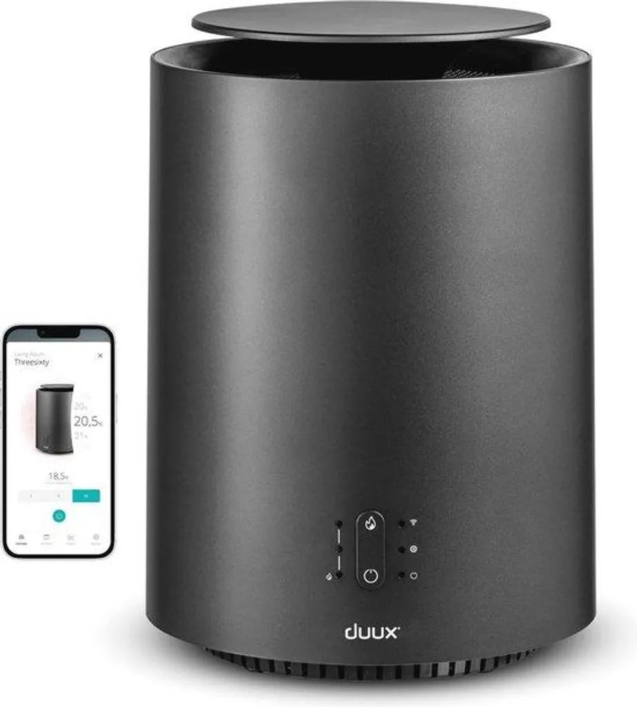 Chauffage d'appoint intelligent 1800W pour salon et chambre avec Wi-Fi