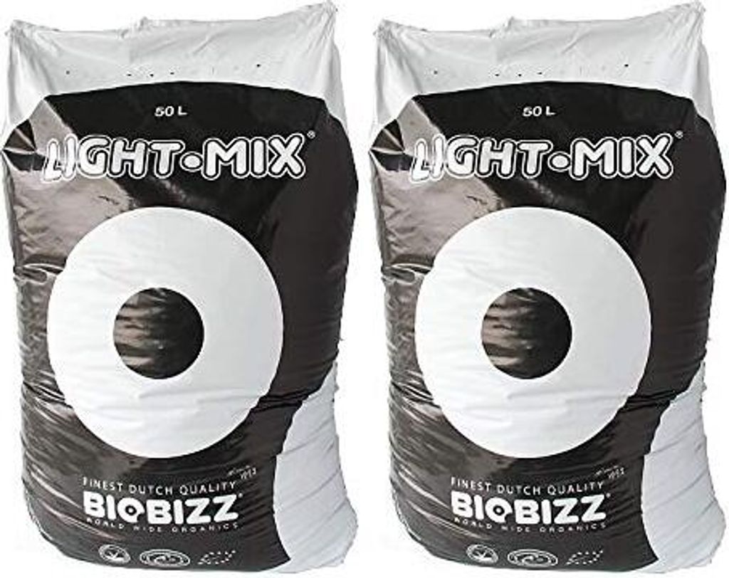 BioBizz Light-Mix Pflanzsubstrat mit Perlite 100 Liter Produktbild 