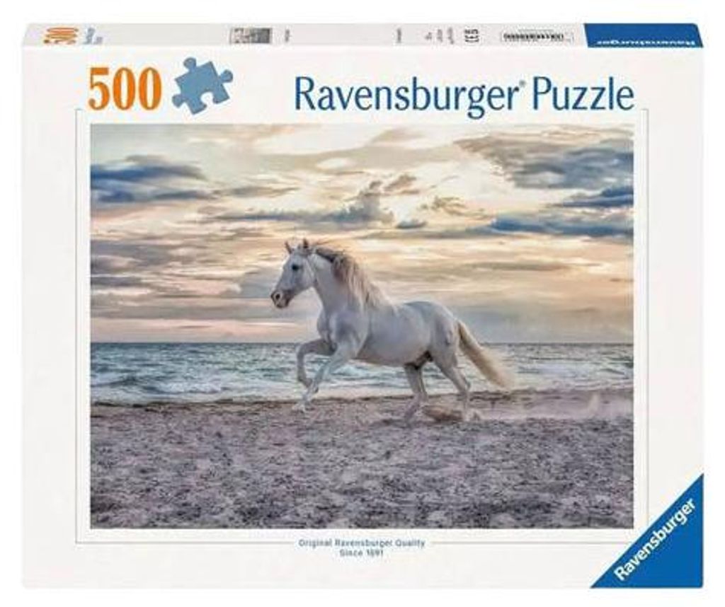 Ravensburger Puzzle Cheval sur la plage, 500pcs. Image du produit 