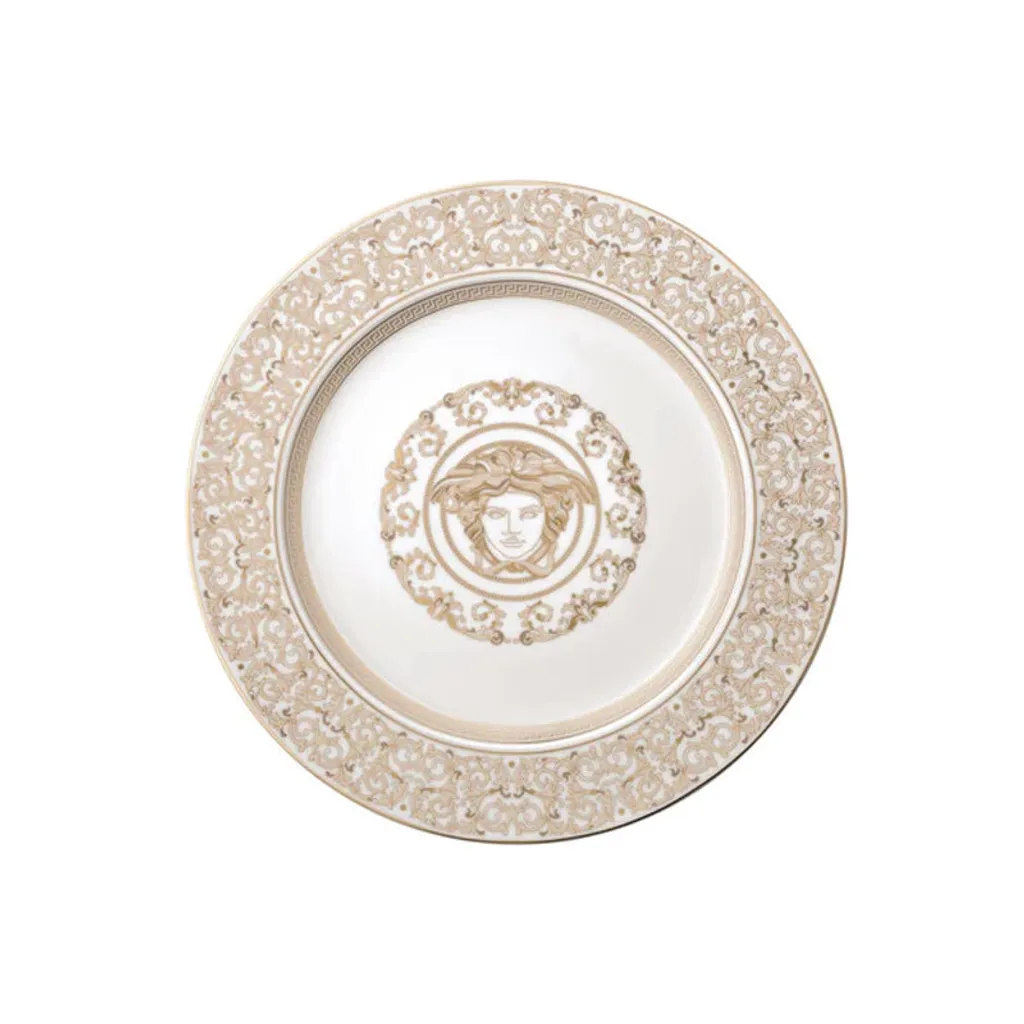Assiette de présentation Versace Medusa Gala 30 cm : le luxe durable