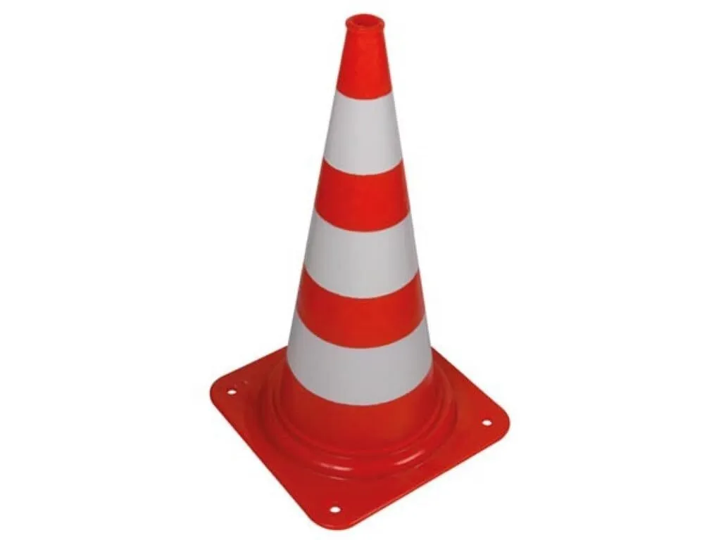 Évitez les Accidents : Cône de Signalisation 75 cm pour Zone de Travaux