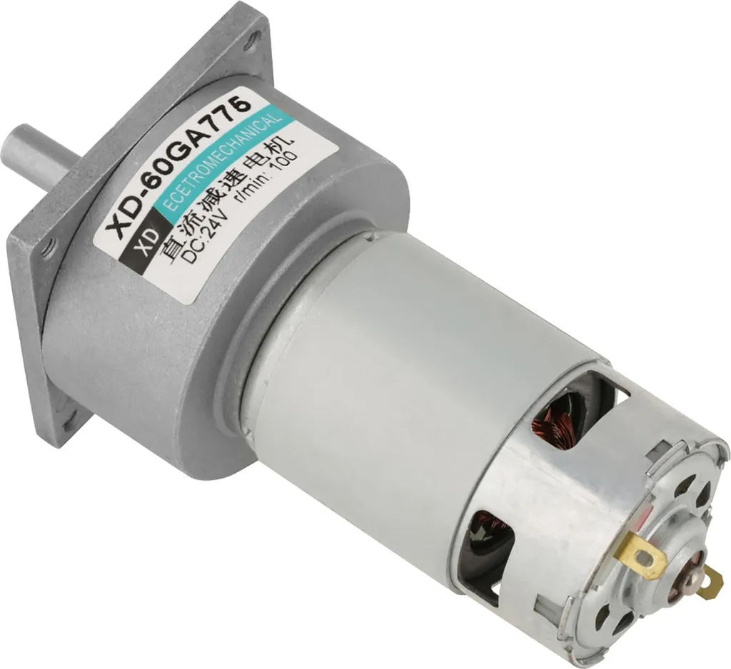 Moteur de transmission DC 24V 100 tr/min résistant pour remplacement
