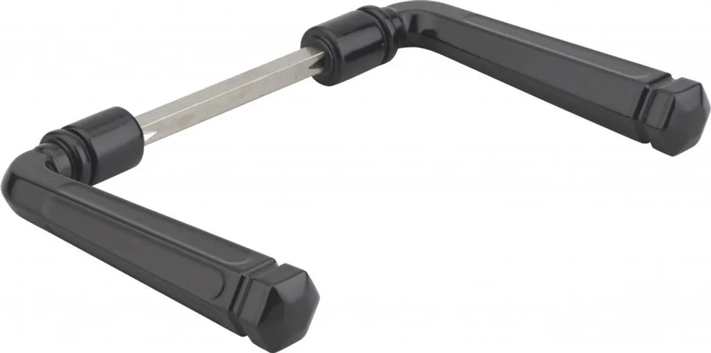 Béquille de porte torsadée en inox robuste carré 7mm THIRARD