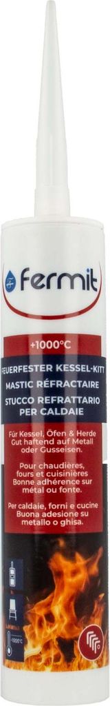 Fermit Ofenkitt, feuerfester Kesselkitt bis 1000°C - Produktbild 