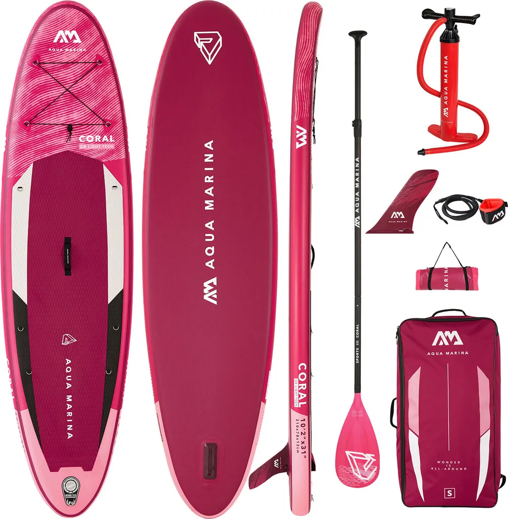 SUP Femme Aqua Marina Coral 10'2 : Fini les Planches Lourdes et Instables