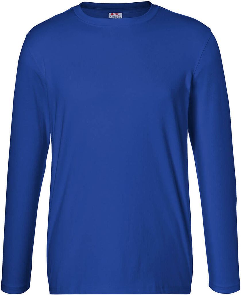 Kübler Shirts Longsleeve kbl.blau Gr. XL