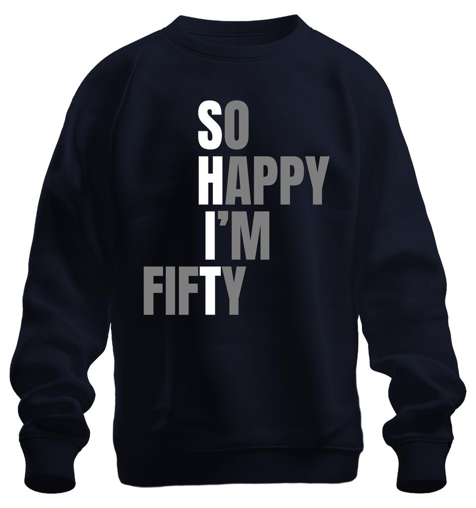 So Happy I'm Fifty divertente 50° compleanno regalo Immagine del prodotto 