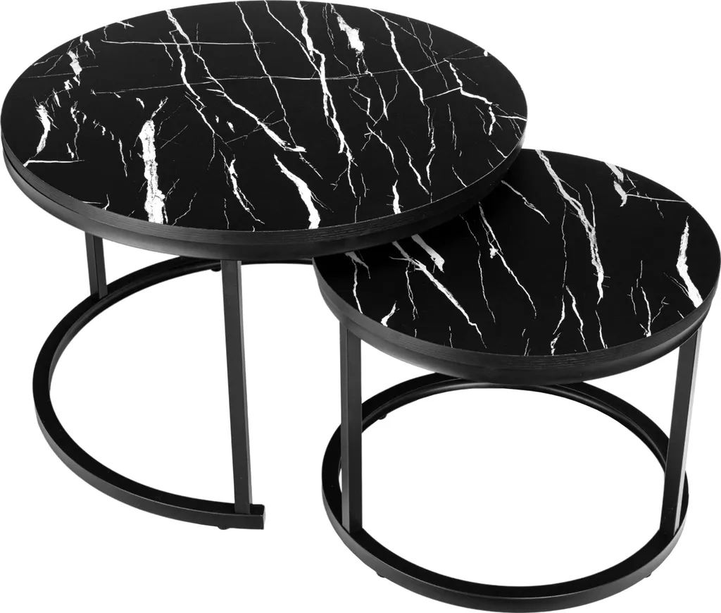 Set de tables Galen Black Marble : fini le manque de place au salon - 10