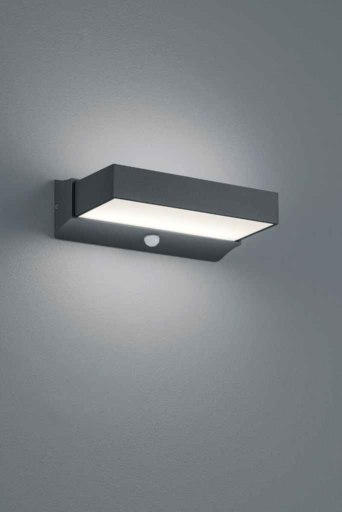 nástěnné svítidlo Cuando 23 cm hliník antracit Obrázek produktu 2