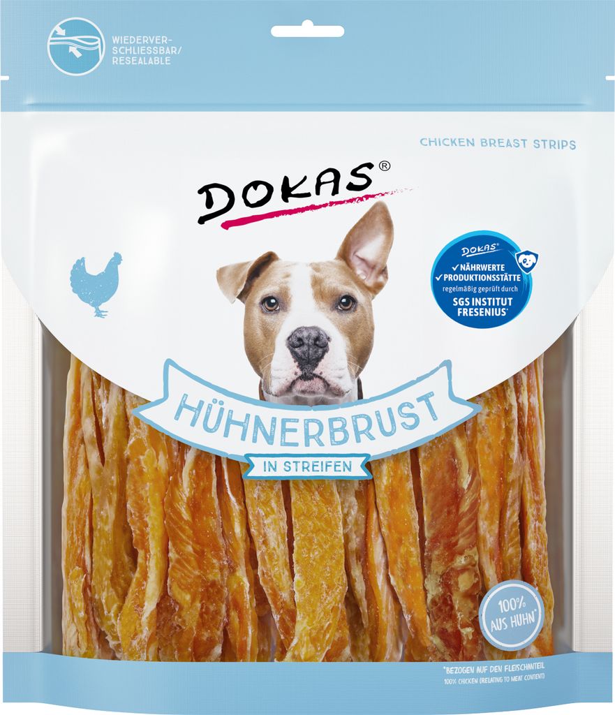 Dokas Hühnerbrust in Streifen 500 g Produktbild 