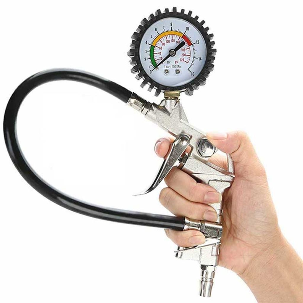 Reifenfüllmessgerät Manometer Luftdruckprüfer Reifendruckmesser