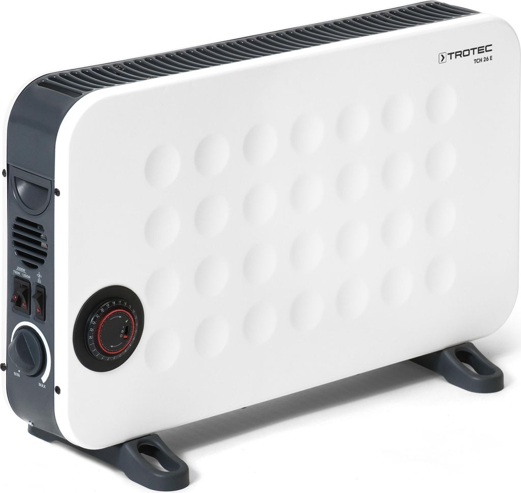 TROTEC Design Konvektor TCH 26 E Heizgerät mit Frostwächter stufenloser Thermosteuerung 2000 W Konvektor Heizer Radiator Elektrische Heizung Heat...