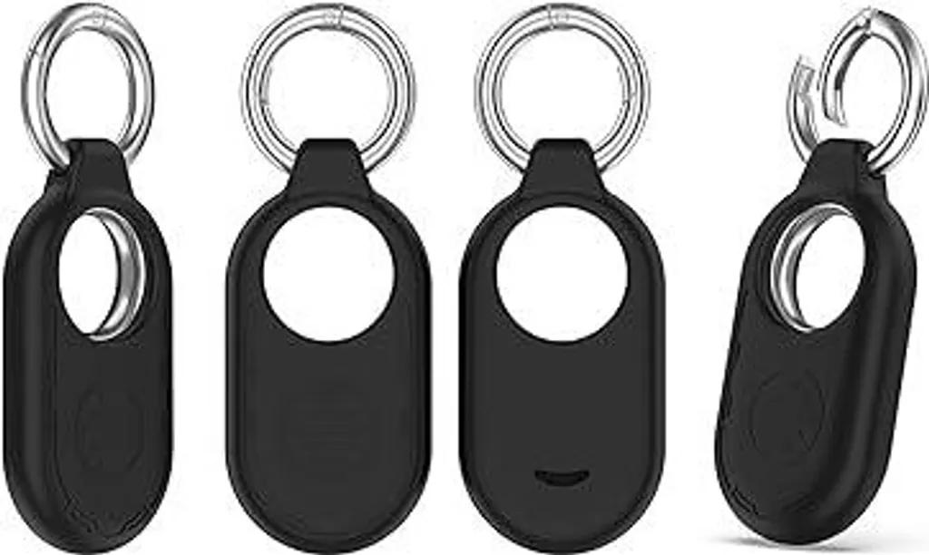 4 Custodie Miimall per Samsung Galaxy SmartTag 2 - Silicone Anti-Urto
