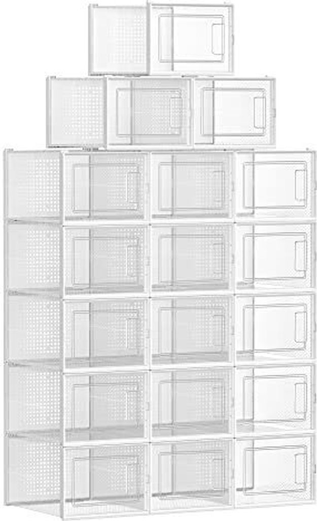 Transparentne pudełka zestaw 12 szt. Zdjęcie produktu 
