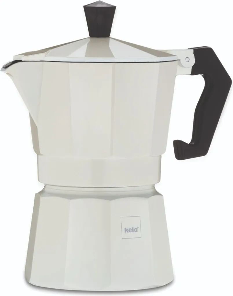 Moka Beige 3 Tazze Kela Italia | Il Piacere del Caffè a Casa Tua
