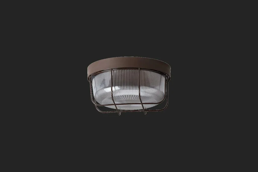 Éclairage de Garage et Atelier IP54 Elektra 3 K 60W Osmont Brun