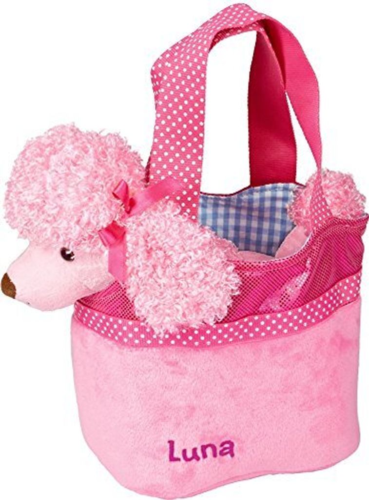 Spiegelburg * 13542 * Pudel Luna im Täschchen * Lustige Tierparade