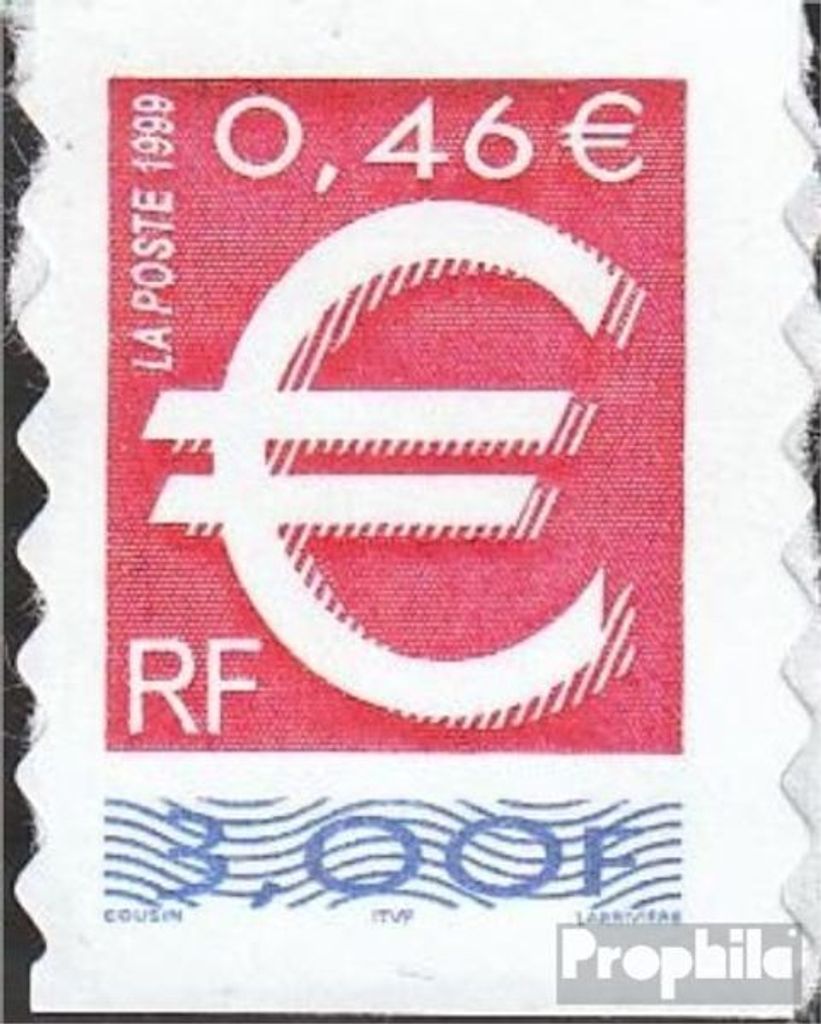 Briefmarken Frankreich 1999 Mi 3363 (kompl.Ausg.) postfrisch Einführung des Euro