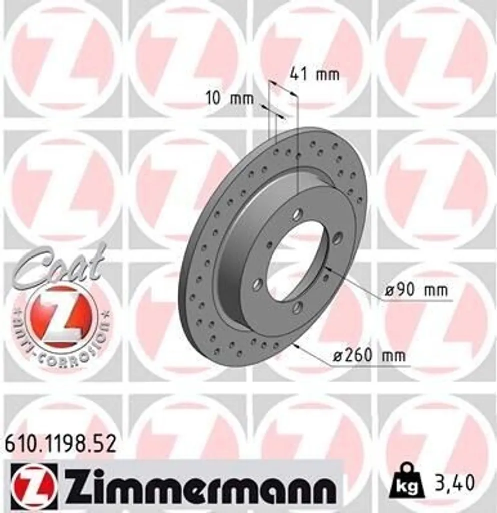 Disques de Frein Zimmermann Arrière : Stop aux Vibrations et Rouille