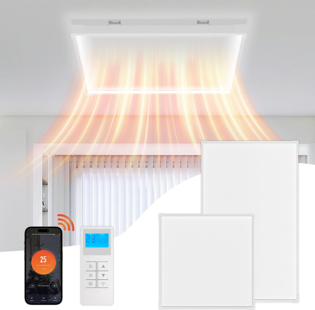 Bettizia Infrarotheizung 360 W | Deckenheizung inklusive Produktbild 