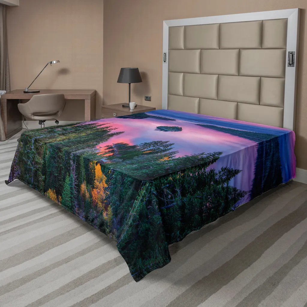 Offerta Lenzuolo ABAKUHAUS 244x205cm - Morbido Lago Madre Terra