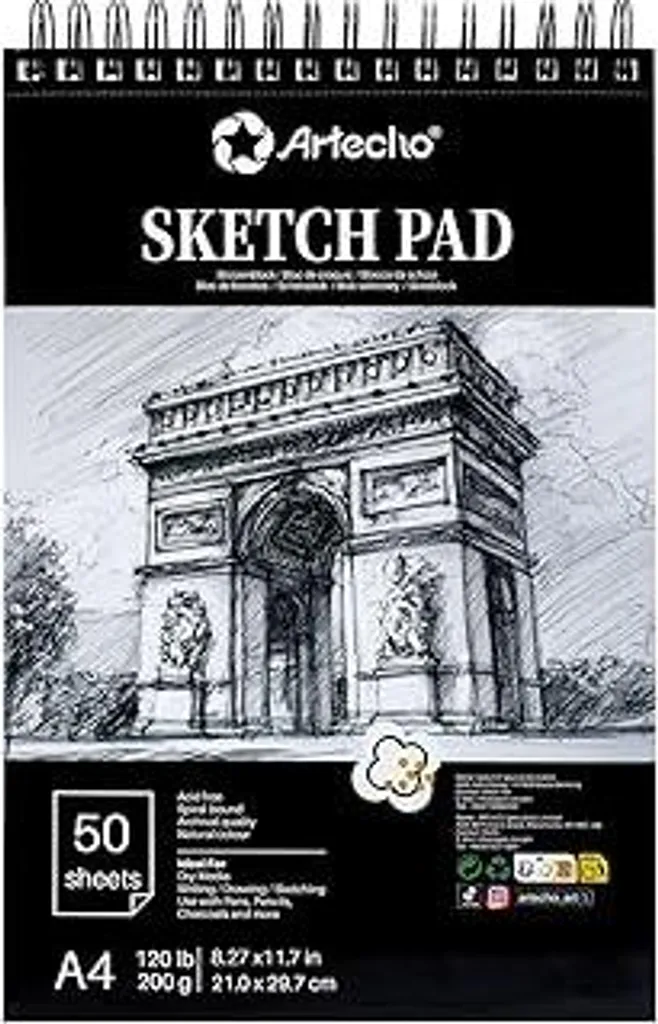 Artecho Sketchbook A4 200g | Il Blocco Disegno per Creatori di Mondi