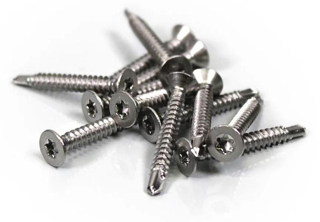 Fiberdeck Aluminium 4,2x32 mm Terrassenschraube, Edelstahl rostfrei, Cladding Schrauben, 500 Stück Packung, SPAX D ORX Qualität, für Terrassendi...