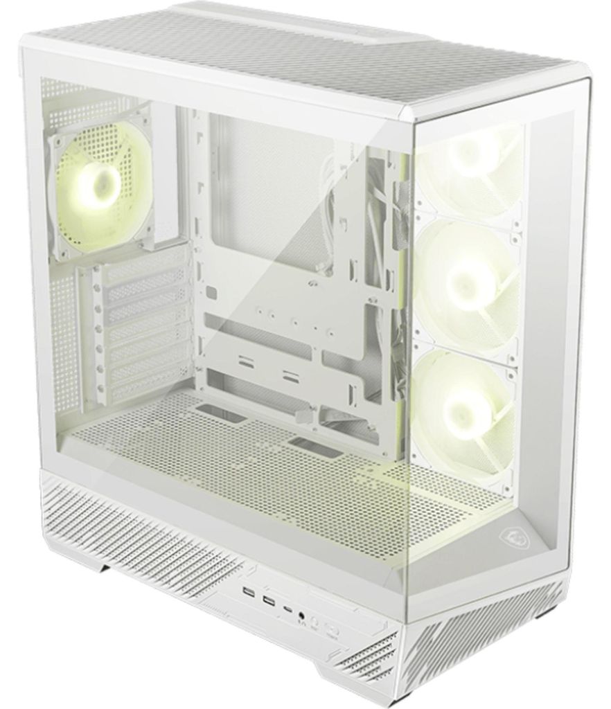 MSI MAG PANO 130R PZ WHITE Computer-Gehäuse Midi Tower Weiß