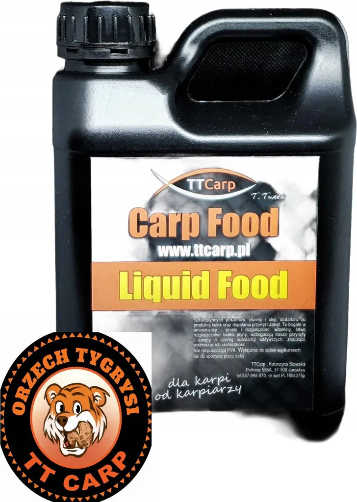 Attirer les Carpes Méfiantes avec le Liquid CSL Tiger Nut TTCarp 1L