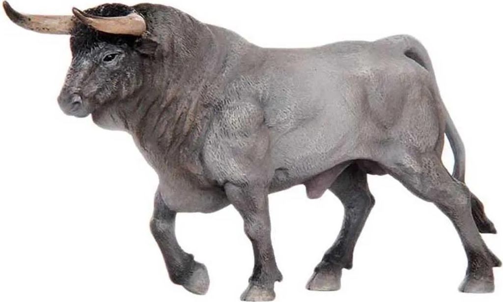Collecta Figurine d'un taureau Cardeno au trot Gris 3-6 ans Image du produit 