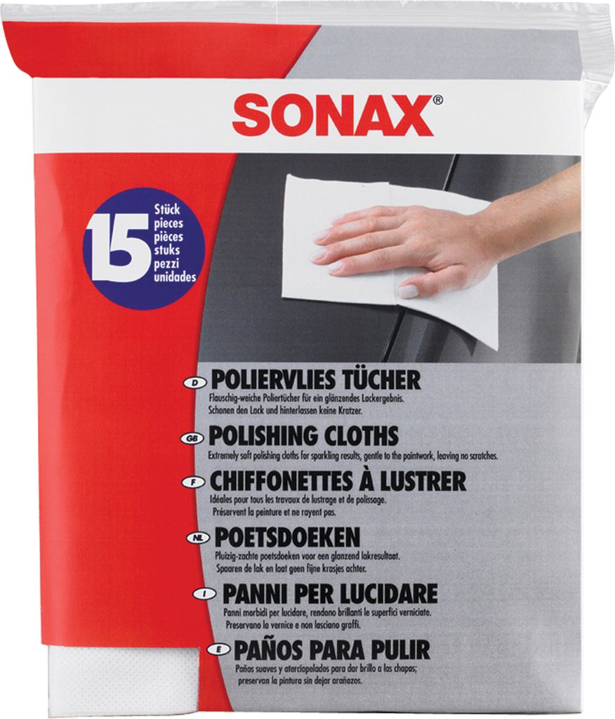 Ściereczki do Polerowania 15 sztuk SNX Produktbild 