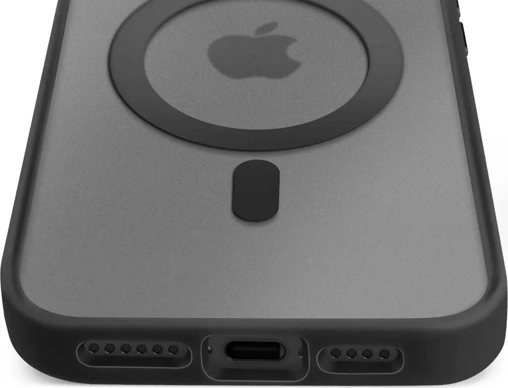 Custodia Ibrida Avizar MagSafe iPhone 16 Pro Max | Nero Frost Anti-Shock - 6