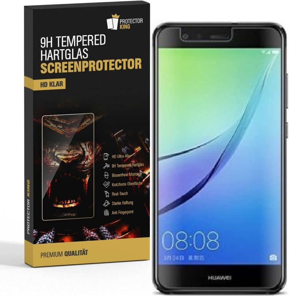 3x 9H Hartglasfolie für Huawei Nova Lite Schutzglas Panzerfolie Schutzfolie KLAR Panzerglas Schutzfolie