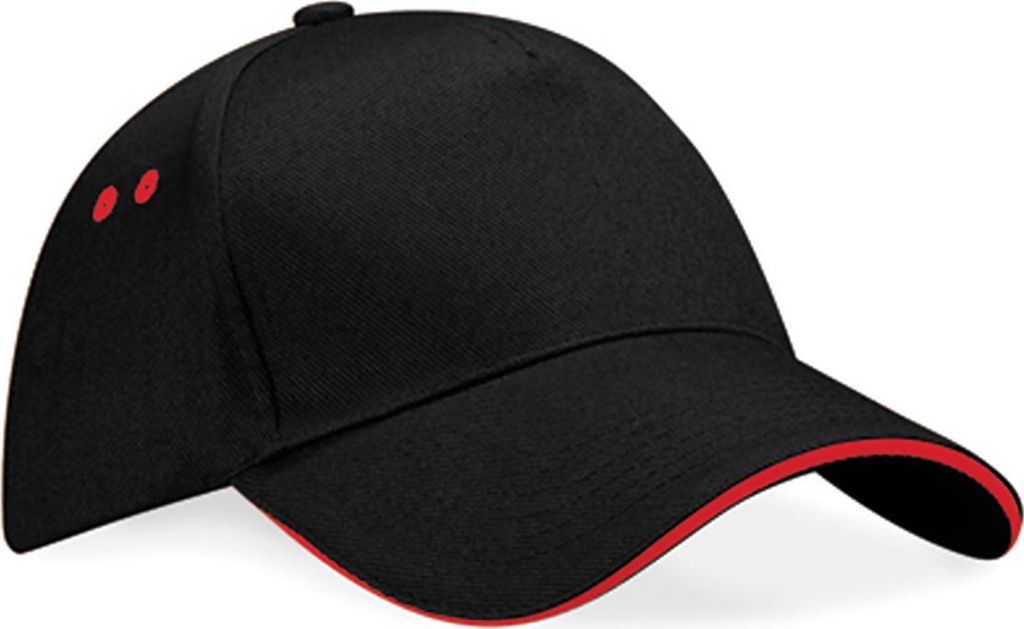 Beechfield B15C | Ultimate 5 Panel Cap - Sandwich Peak / Image du produit 