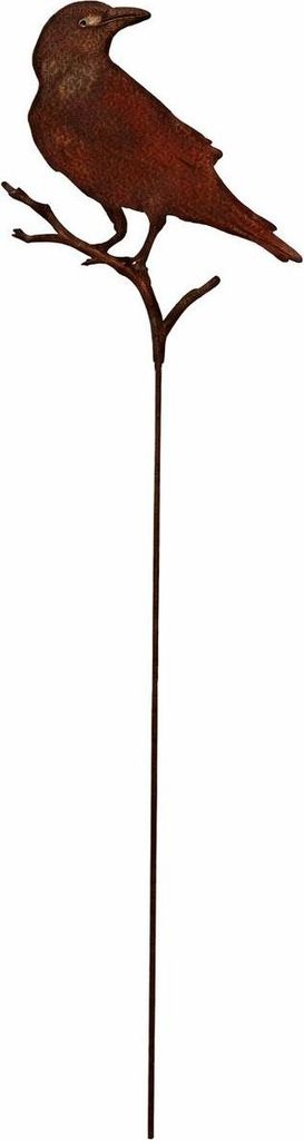 Wunderschöner & Hochwertiger Gartenstecker - "Krähe" Produktbild 