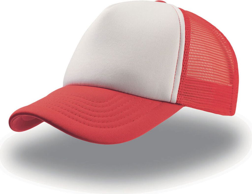 Atlantis RAPP | Original Trucker Cap - Farbe: White/Red/Red - Größe: One Size