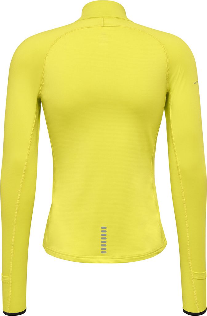 Newline Lakewood 1/2 Zip Oberteil Damen gelb Gr M
