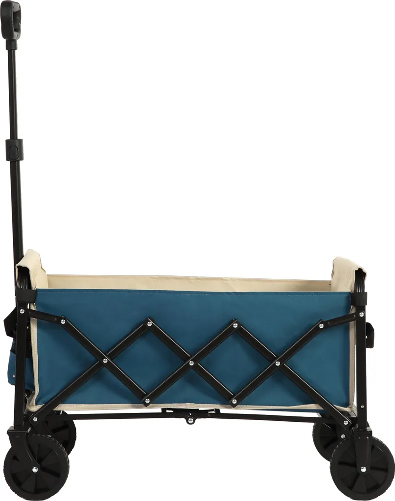 Chariot utilitaire extérieur pliable grande capacité pour jardinage