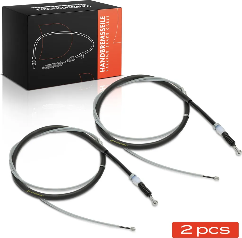 Frankberg 2x Câble de frein à main arrière pour VW Golf 5 6 Audi A3