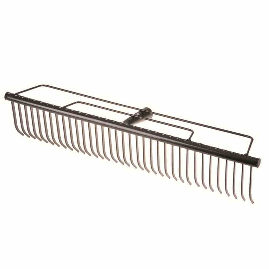 Freund Victoria 341-0530 Parkrechen 66032, 35Z. 550mm, o.St., grauschwarz