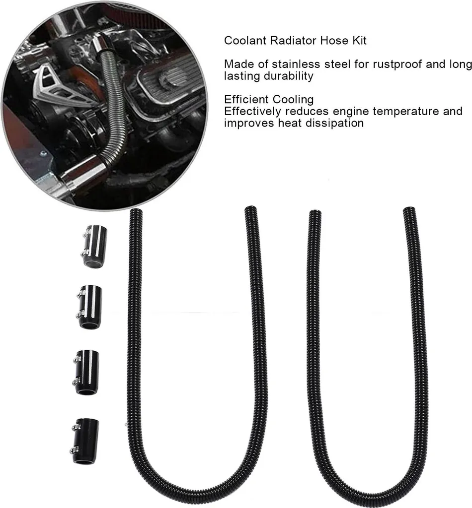 Tuyau de Refroidissement Inox 44" à Refroidissement Efficace et Flexible