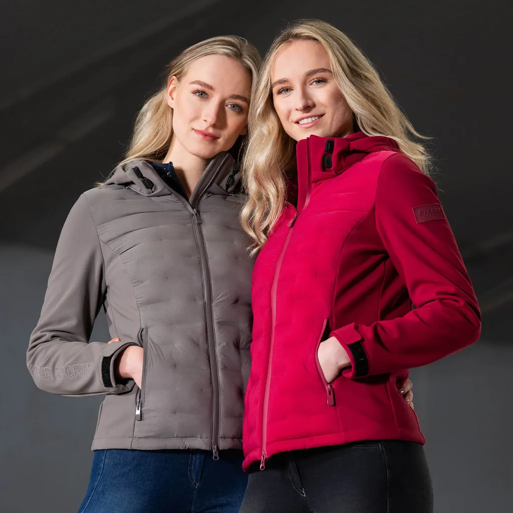 Veste d'équitation hybride pour femme Pikeur Steel Grey série 2024 - 5