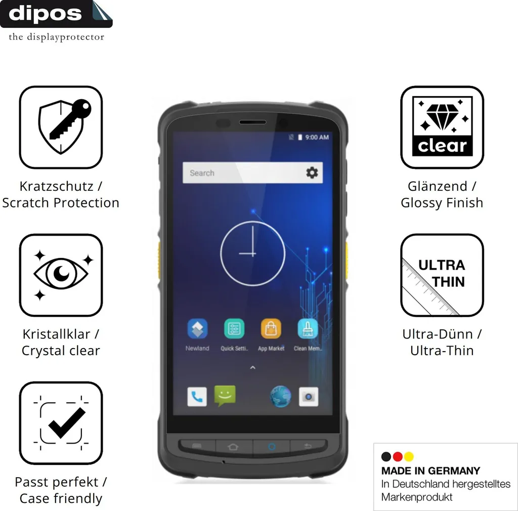 HJX Pellicola Protettiva in Vetro Temperato per LG K50S [2 Pezzi], Durezza 9H, 2.5D Alta Definizione, Senza Bolle, Anti Graffio Screen Protector per LG K50S