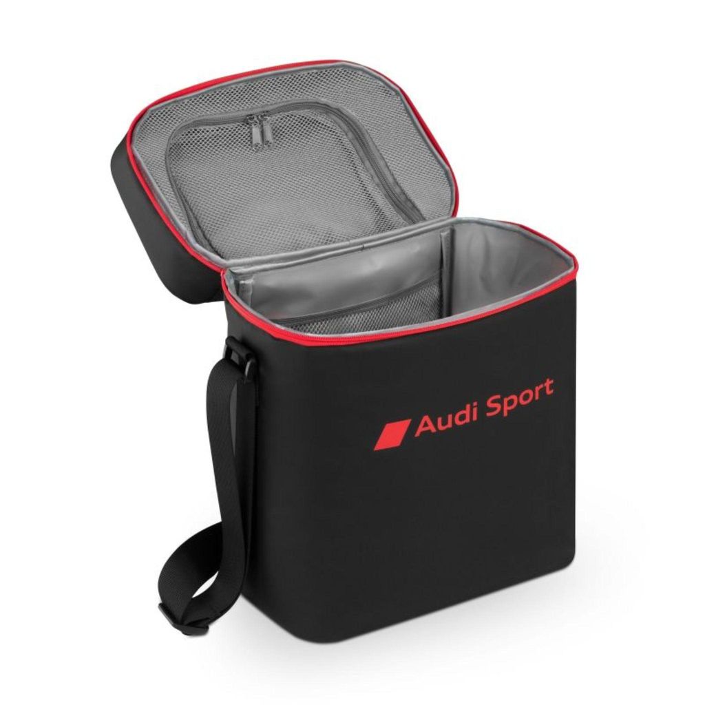 Original Audi Sport Kühltasche, schwarz/rot Produktbild 