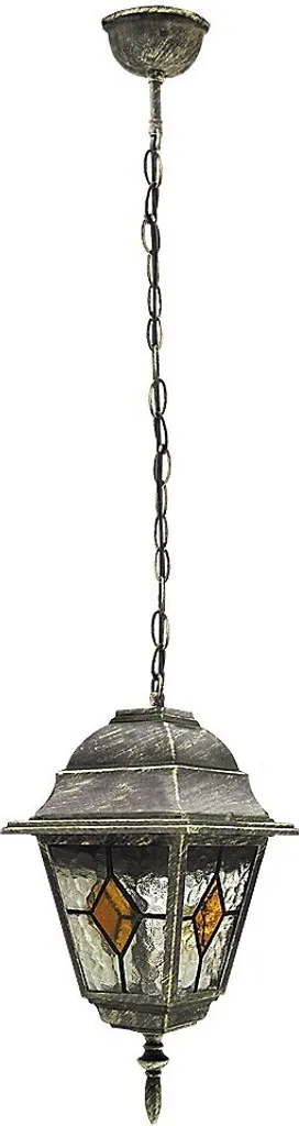 Lampadario Esterno Rabalux 8184 Monaco Oro Antico E27 ø20cm IP43